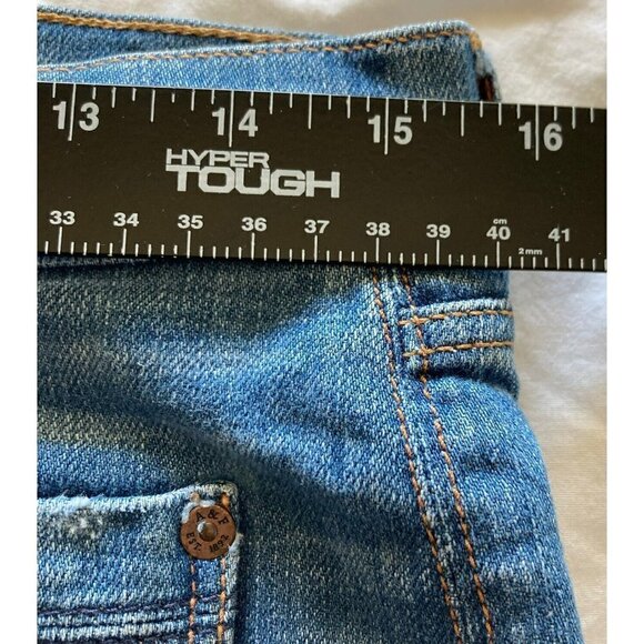 Abercrombie & Fitch Womens Distressed Front Patch Pocket Cutoff Jean Sho… - Picture 9 of 12
